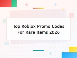 Top Roblox Promo Codes for Rare Items 2026 - Active Codes List