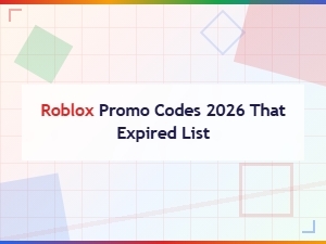 Expired Roblox Promo Codes List